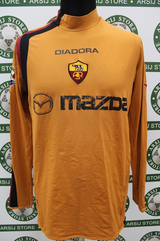 Maglia Portiere ROMA ZOTTI Match Worn Tim Cup